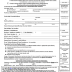 Fillable Renewal Application Motor Vehicle Mobile Home Or