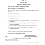 How To Get Labour Contractor Licence In Tamilnadu Form Fill Out And